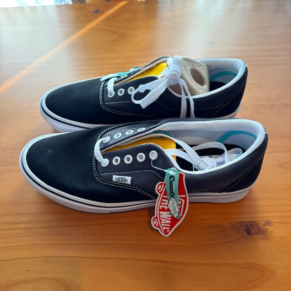 Vans Comfy Cush Tri-Tone Black/Gray, Size 9M